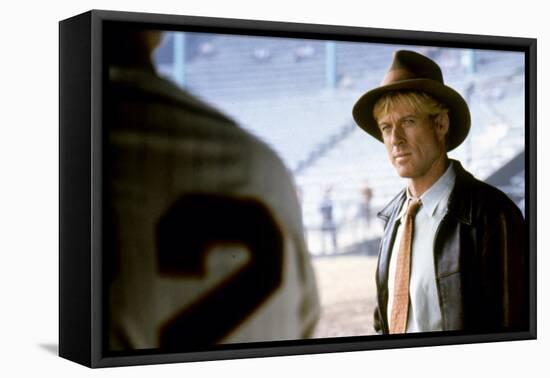 Le Meilleur THE NATURAL by Barry Levinson with Robert Redford, 1984 (photo)-null-Framed Stretched Canvas
