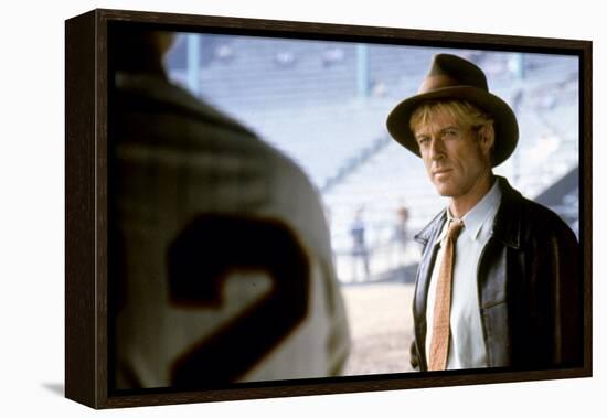 Le Meilleur THE NATURAL by Barry Levinson with Robert Redford, 1984 (photo)-null-Framed Stretched Canvas