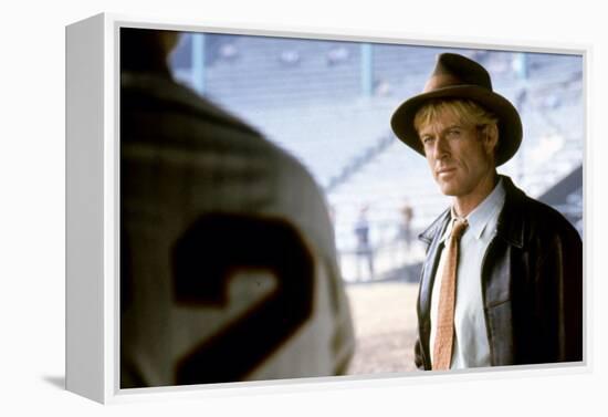 Le Meilleur THE NATURAL by Barry Levinson with Robert Redford, 1984 (photo)-null-Framed Stretched Canvas