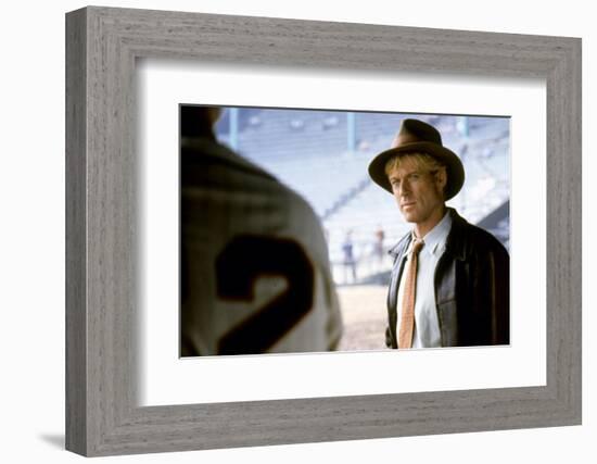 Le Meilleur THE NATURAL by Barry Levinson with Robert Redford, 1984 (photo)-null-Framed Photo