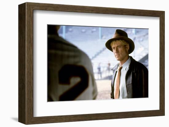 Le Meilleur THE NATURAL by Barry Levinson with Robert Redford, 1984 (photo)-null-Framed Photo