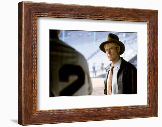 Le Meilleur THE NATURAL by Barry Levinson with Robert Redford, 1984 (photo)-null-Framed Photo