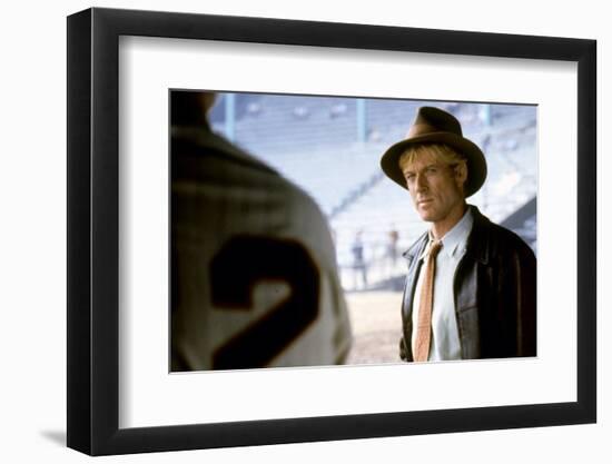 Le Meilleur THE NATURAL by Barry Levinson with Robert Redford, 1984 (photo)-null-Framed Photo