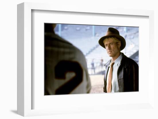 Le Meilleur THE NATURAL by Barry Levinson with Robert Redford, 1984 (photo)-null-Framed Photo