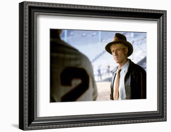 Le Meilleur THE NATURAL by Barry Levinson with Robert Redford, 1984 (photo)-null-Framed Photo