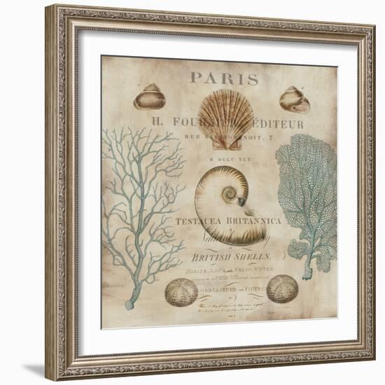 Le Mer I-Deborah Devellier-Framed Art Print