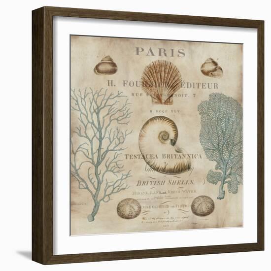 Le Mer I-Deborah Devellier-Framed Art Print