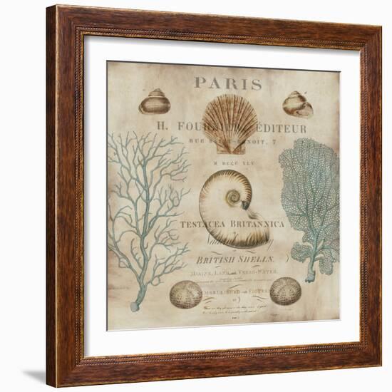 Le Mer I-Deborah Devellier-Framed Art Print