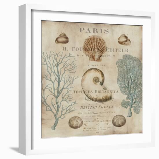 Le Mer I-Deborah Devellier-Framed Art Print