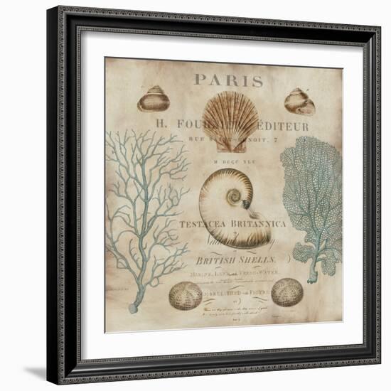 Le Mer I-Deborah Devellier-Framed Art Print