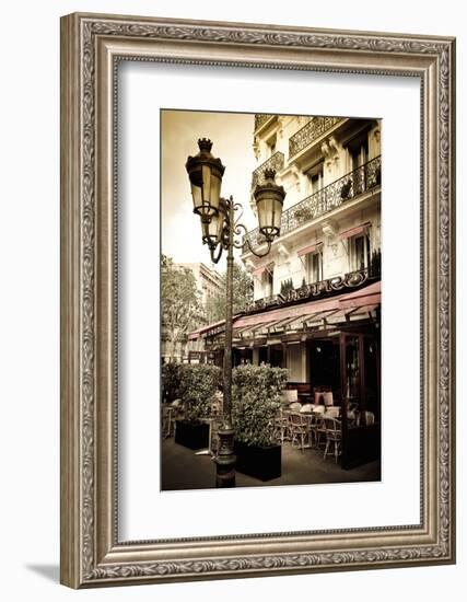 Le Metro Restaurant, Left Bank, Paris, France-Russ Bishop-Framed Photographic Print