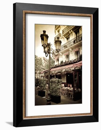 Le Metro Restaurant, Left Bank, Paris, France-Russ Bishop-Framed Photographic Print