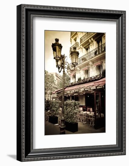 Le Metro Restaurant, Left Bank, Paris, France-Russ Bishop-Framed Photographic Print