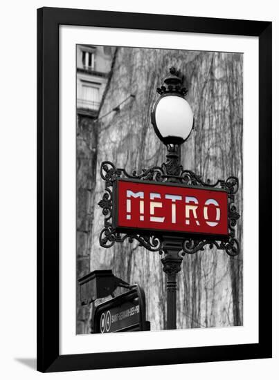 Le Metro Rouge-Bill Philip-Framed Giclee Print