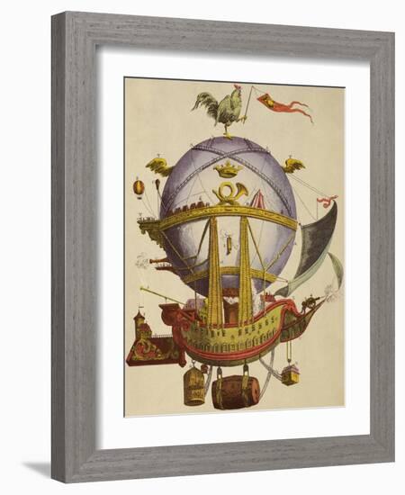 Le Minerve-Science Source-Framed Giclee Print