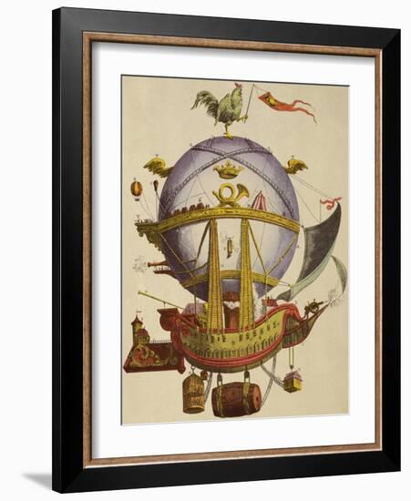 Le Minerve-Science Source-Framed Giclee Print