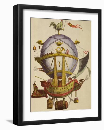 Le Minerve-Science Source-Framed Giclee Print