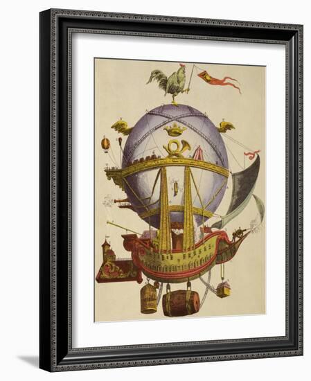 Le Minerve-Science Source-Framed Giclee Print