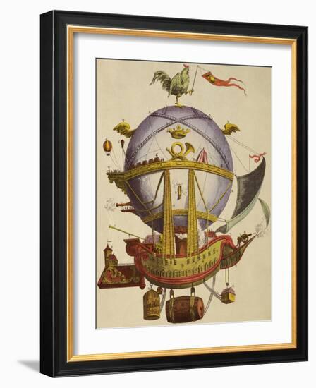 Le Minerve-Science Source-Framed Giclee Print