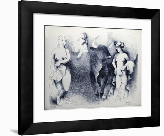 Le Minotaure-Manolo Ruiz Pipo-Framed Collectable Print