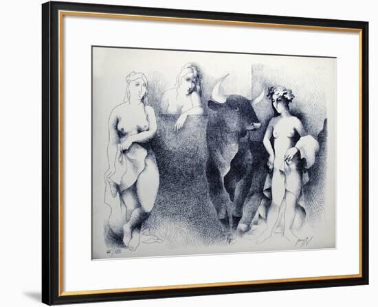 Le Minotaure-Manolo Ruiz Pipo-Framed Collectable Print