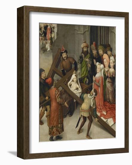 Le Miracle de la Vraie Croix-Simon Marmion-Framed Giclee Print