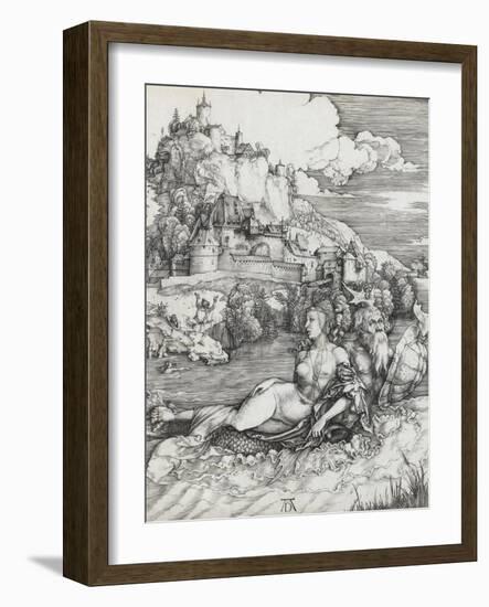 Le monstre marin-Albrecht Dürer-Framed Giclee Print