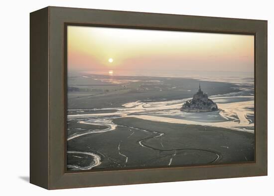 Le Mont Saint Michel-Philippe Manguin-Framed Premier Image Canvas