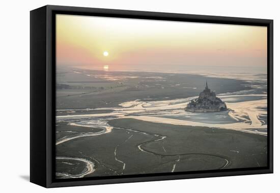 Le Mont Saint Michel-Philippe Manguin-Framed Premier Image Canvas