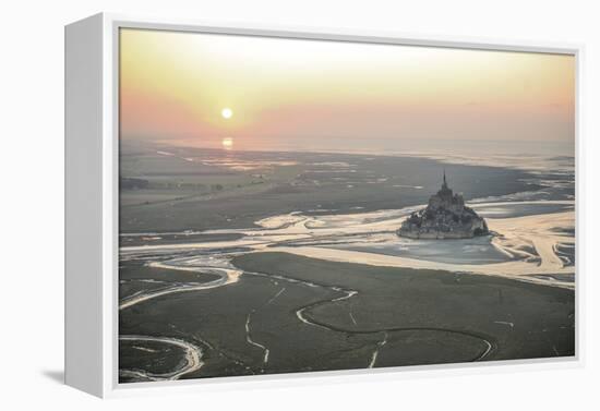 Le Mont Saint Michel-Philippe Manguin-Framed Premier Image Canvas