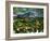 Le Mont Sainte Victoire vu des Lauves-Mont Sainte Victoire seen from Les Lauves.-Paul Cezanne-Framed Giclee Print