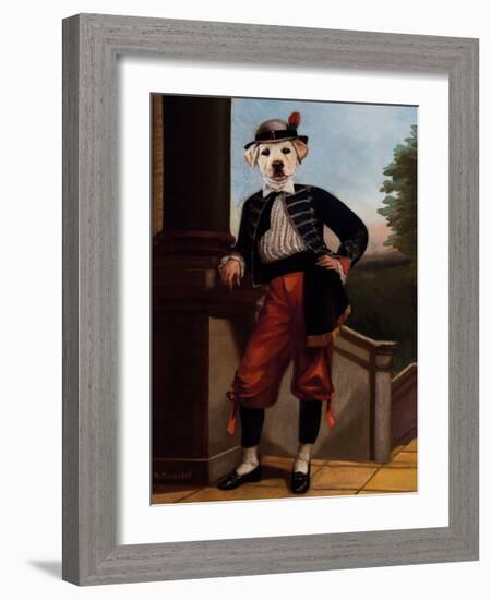 Le Montagnard-Thierry Poncelet-Framed Premium Giclee Print