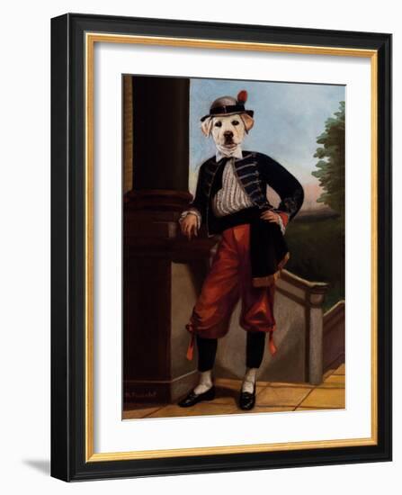 Le Montagnard-Thierry Poncelet-Framed Premium Giclee Print