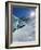 Le Montenvers, Winter Mer de Glace Glacier Ice Cave, Mont Blanc, France-Walter Bibikow-Framed Photographic Print