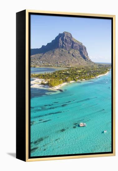 Le Morne Brabant Peninsula, Black River (Riviere Noire), West Coast, Mauritius-Jon Arnold-Framed Premier Image Canvas