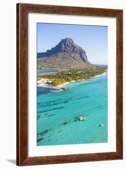 Le Morne Brabant Peninsula, Black River (Riviere Noire), West Coast, Mauritius-Jon Arnold-Framed Photographic Print