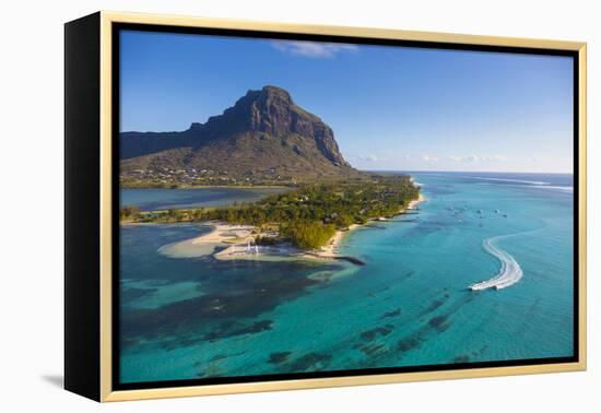 Le Morne Brabant Peninsula, Black River (Riviere Noire), West Coast, Mauritius-Jon Arnold-Framed Premier Image Canvas