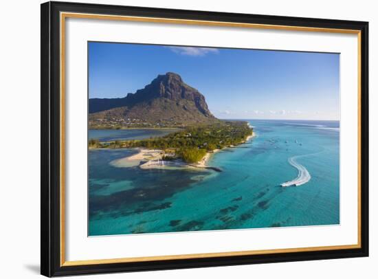 Le Morne Brabant Peninsula, Black River (Riviere Noire), West Coast, Mauritius-Jon Arnold-Framed Photographic Print