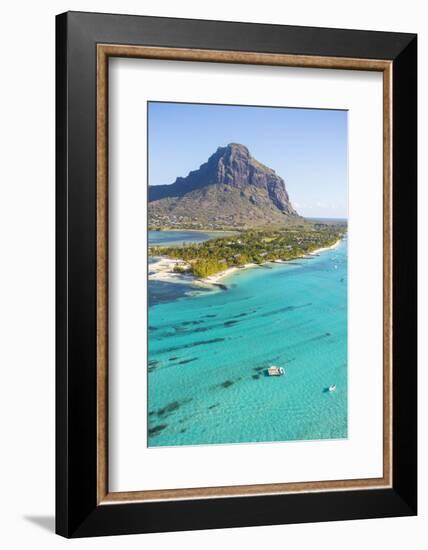 Le Morne Brabant Peninsula, Black River (Riviere Noire), West Coast, Mauritius-Jon Arnold-Framed Photographic Print