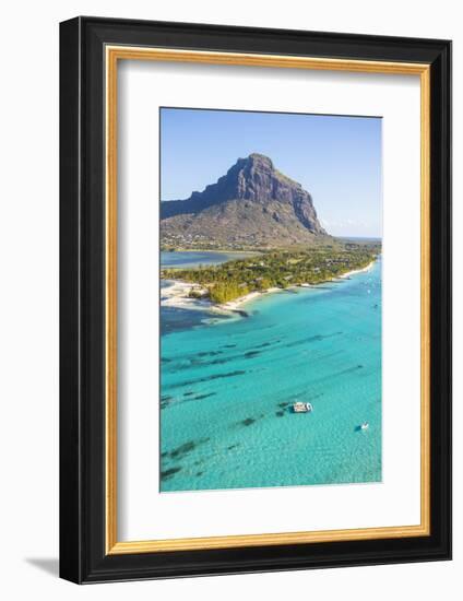 Le Morne Brabant Peninsula, Black River (Riviere Noire), West Coast, Mauritius-Jon Arnold-Framed Photographic Print