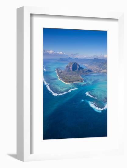 Le Morne Brabant Peninsula, Black River (Riviere Noire), West Coast, Mauritius-Jon Arnold-Framed Photographic Print