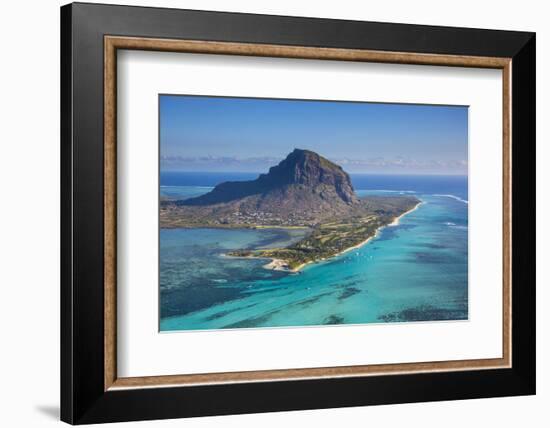 Le Morne Brabant Peninsula, Black River (Riviere Noire), West Coast, Mauritius-Jon Arnold-Framed Photographic Print