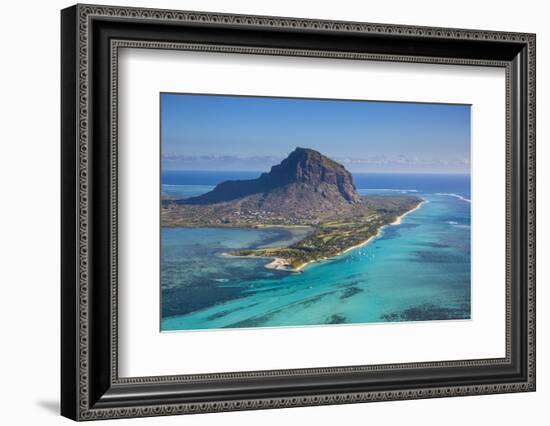 Le Morne Brabant Peninsula, Black River (Riviere Noire), West Coast, Mauritius-Jon Arnold-Framed Photographic Print