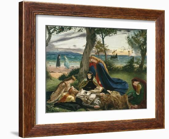 Le Morte d'Arthur, 1860-James Archer-Framed Giclee Print