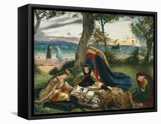 Le Morte d'Arthur, 1860-James Archer-Framed Premier Image Canvas