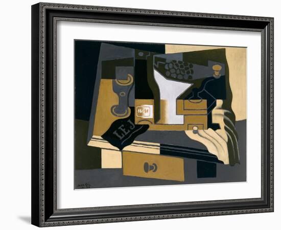 Le Moulin a Cafe (Coffee Grinder)-Juan Gris-Framed Giclee Print