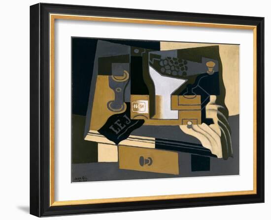 Le Moulin a Cafe (Coffee Grinder)-Juan Gris-Framed Giclee Print