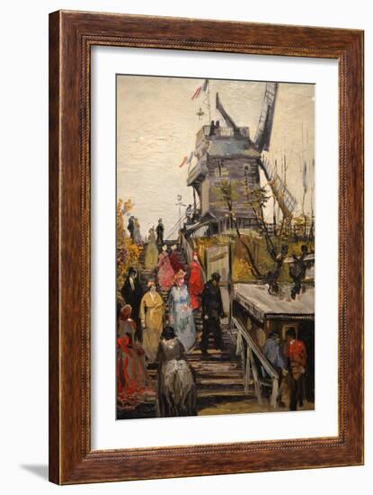 Le Moulin De Blute-Fin-Vincent van Gogh-Framed Giclee Print