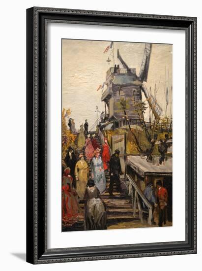 Le Moulin De Blute-Fin-Vincent van Gogh-Framed Giclee Print