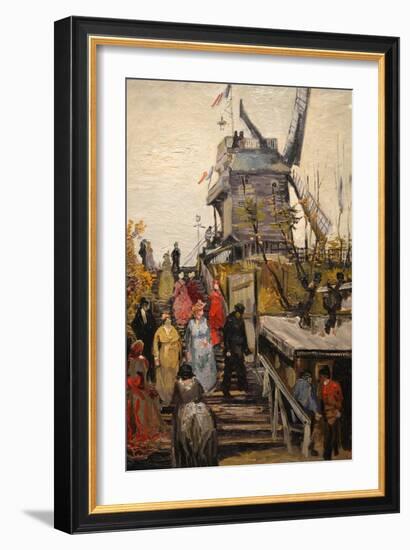 Le Moulin De Blute-Fin-Vincent van Gogh-Framed Giclee Print